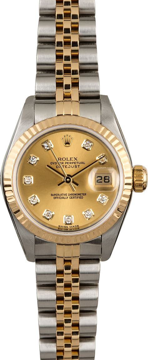 rolex model 69173 x831404|Rolex 69173 diamond dial.